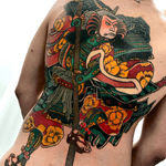 ⚡️Samurai backpiece⚡️ @frontedelportotattoo #samurai #warrior #pattern #irezumism #ukiyoe #picoftheday #reclaimthedots #kimono #internationaltattooexporoma #irezumistudy #armor #babe #fashion #japan #japantattoo #dragon #babes #inkedbabes #awesome #best #curves #tattoo #tattoolife #traditional #irezumism #ink #cherryblossom #tattoodo #art #wabori