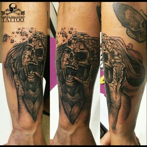 Tattoo from Darius Millstone Tattoo