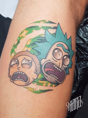 See this sick Rick & Morty Tattoo! You want more?