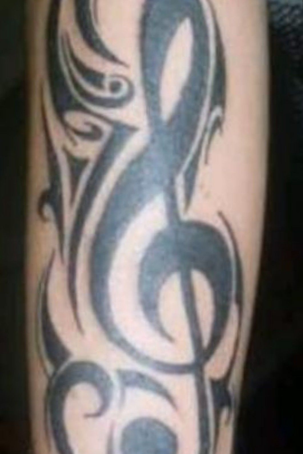 Tattoo uploaded by Northtattoo  Corazon mas nota musical  Tattoodo