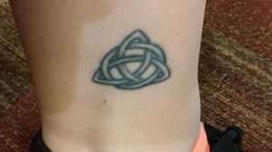 #Celtic inspired tattoo! #trinityknot 
