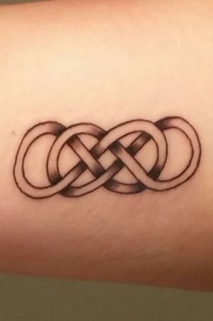 #CelticKnot inspired tattoo! #doubleinfinity