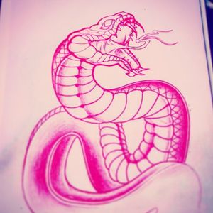 Sketching a Neotraditional Venomous Snake 🐍