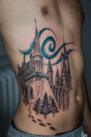 Tattoo-Harry Potter castle - Photo de Göteborg, Vastra Gotaland