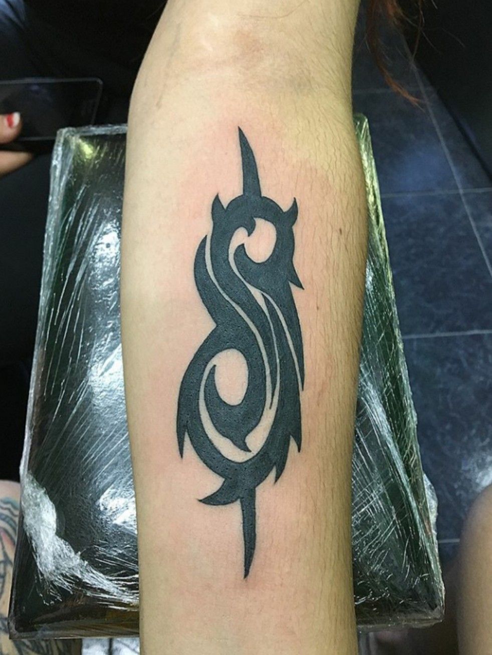 Tattoo uploaded by PierOlivier Deblois  Slipknot logo slipknot  Tattoodo