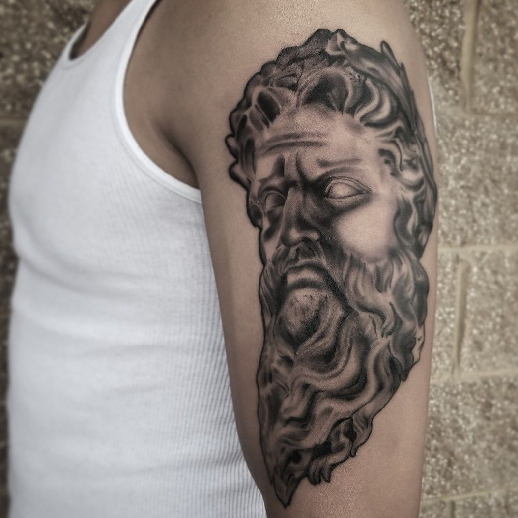 Details 80+ roman sculpture tattoo super hot in.cdgdbentre
