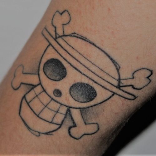 Tattoo Uploaded By Danilo Torini One Piece Mugiwara Logo Mugiwara Flag By Mattia Pompei Mattomattia Tattoodo