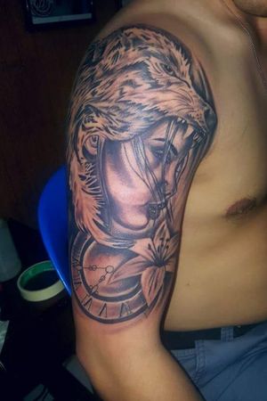 Tattoo by rp algoso tattoo house