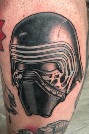 K Y L O #starwarstattoo #starwars #stormtrooper #vader #KyloRen #kylorentattoo #darthvader 