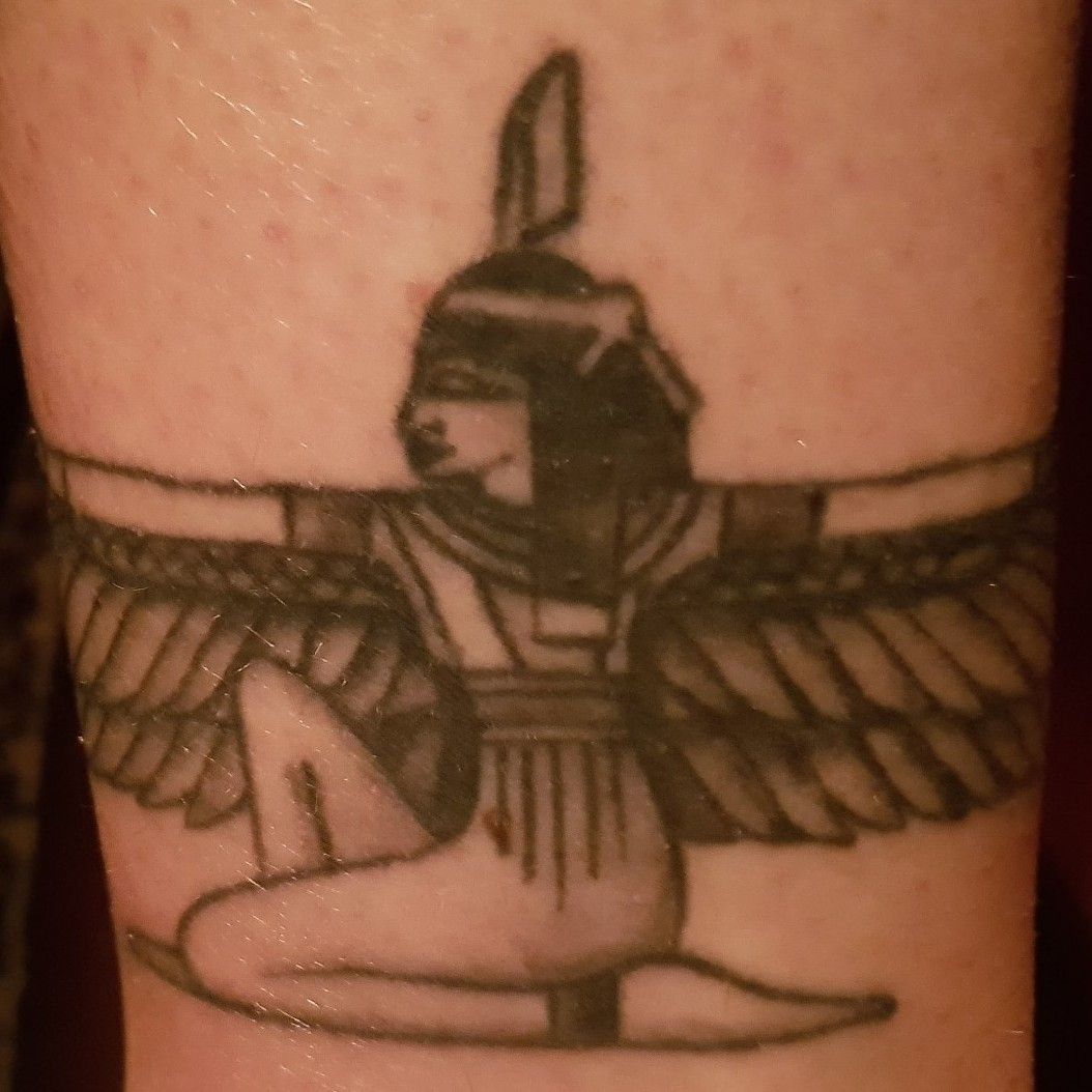 maat egyptian goddess tattoo