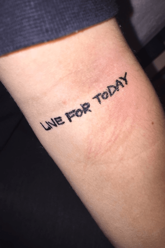 No Day But Today Musical Theater Tattoos  Signature Theatre