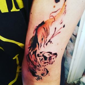 #tattoo #tattootime #tattoolife #tattooer #tiger #tigertattoo #ink #inktattoo #inker #inklife #tigerink #tattoobrushes #davesalazarartattoo