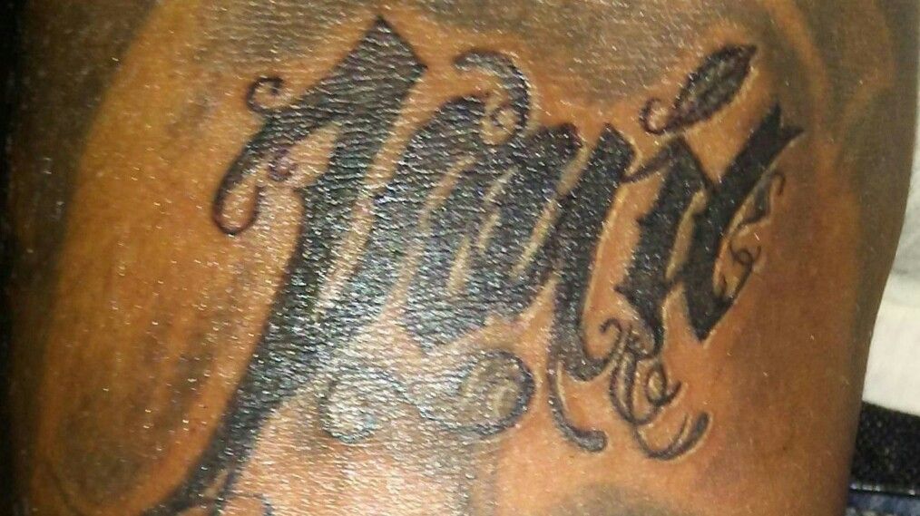 my most recent tatto that was done 27713 my partners name on my front of  my shoulder  Name tattoo designs Name tattoos Tattoo designs