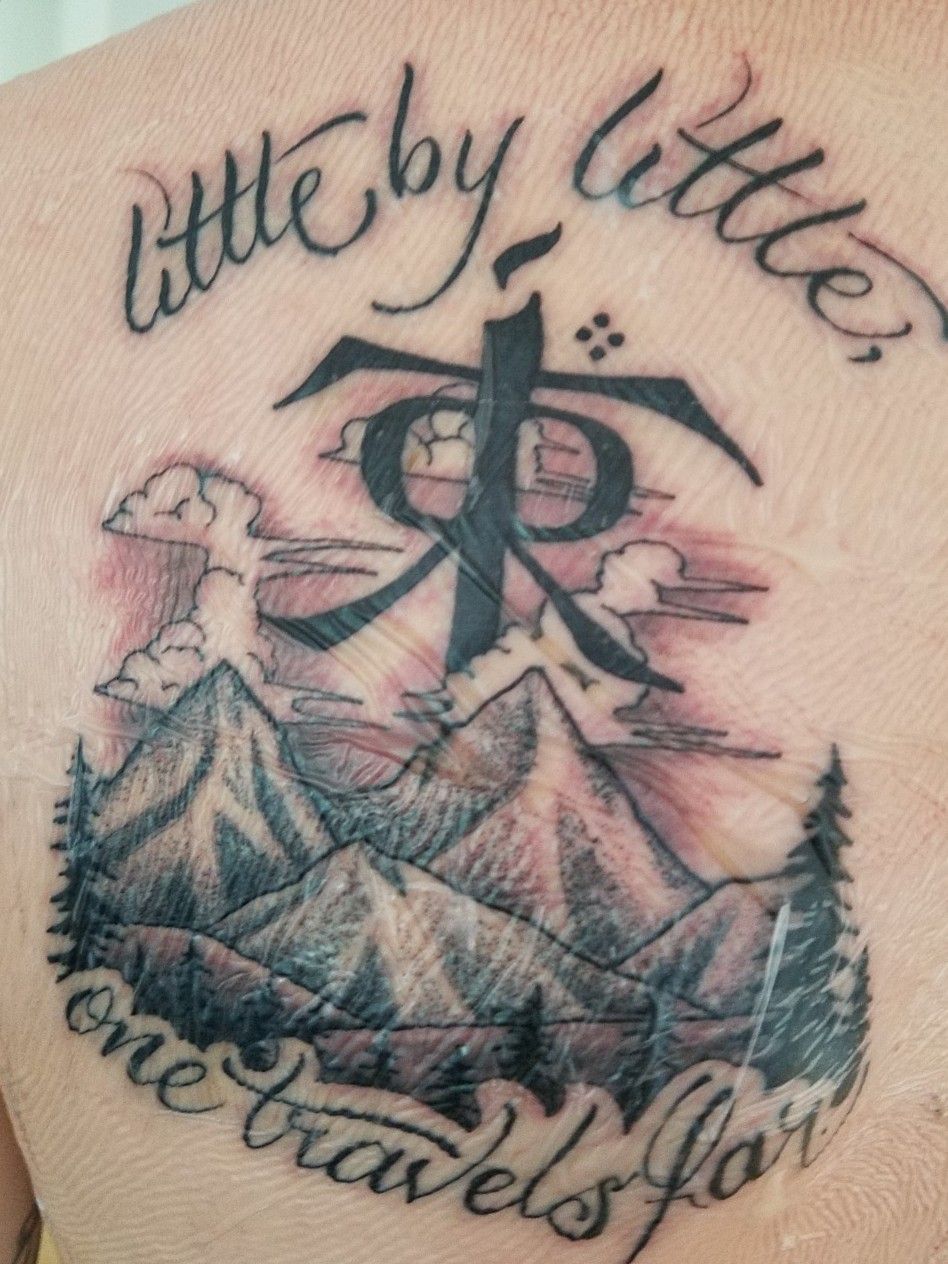 Tattoo uploaded by Jelena Stan i Tolkien quote to live your