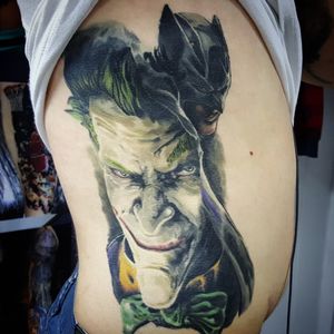 #joker #batman #dccomics #russian @daniel_sholtin_tattoo