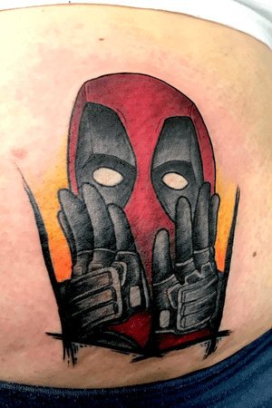 Deadpool #tattooartist #Deadpool #marvel #neotraditional #traditional #comic #art #mannheim