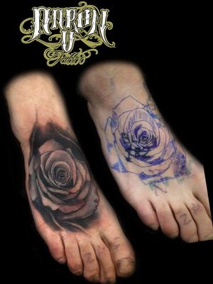 #rose #RoseTattoos #rosetattoo #coveruptattoo #CoverUpTattoos #coverup 