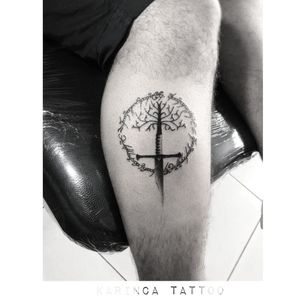 Instagram: @karincatattoo #LordoftheRingsTattoo #lotr #LordoftheRingsTattoos #lordoftherings #tolkien #leg #black #quote #writing #elves #tattoo #tattoos #tattoodesign #tattooartist #tattooer #tattoostudio #tattoolove #ink #tattooed #dövme #istanbul #turkey 