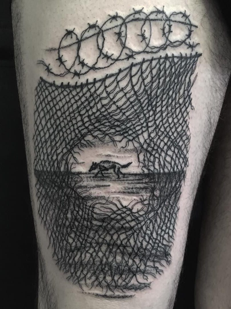 Aggregate 60 chain link fence tattoo best  thtantai2