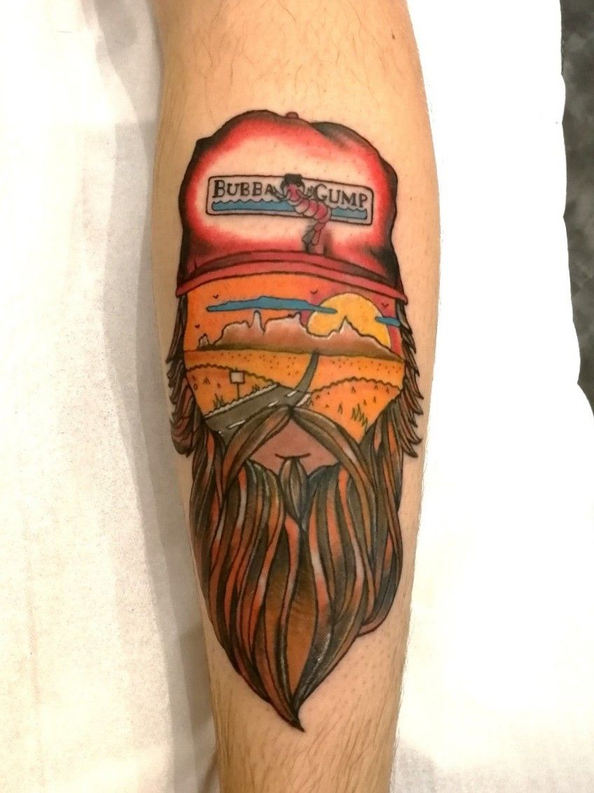 Forrest Gump started today  Jon Gresty Tattoo Artist  Facebook