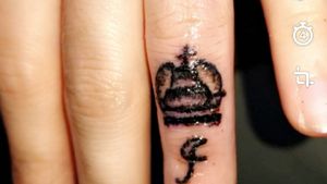 My third tatt!! #ringfinger 