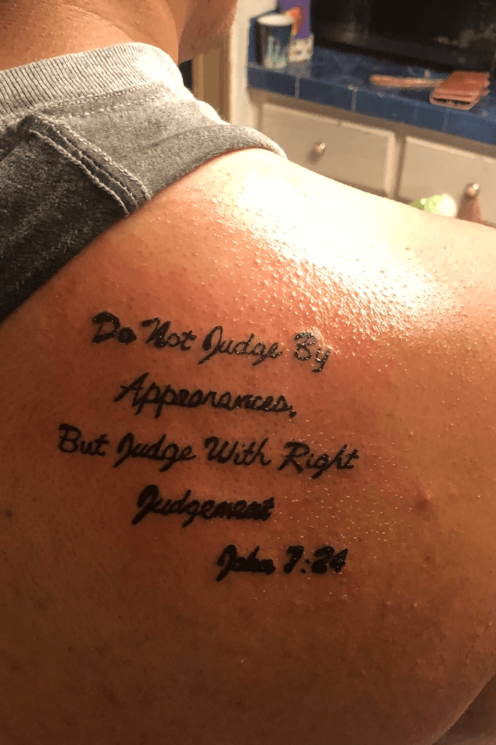 john 3 16 bible verse tattooTikTokin haku