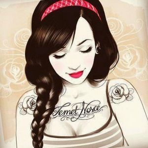 I am looking for the artist but this is one of those pics that makes me want rose tattoos