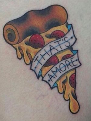 Pizza🍕 #pizzatattoo #pizza #tatuaggi #tattoo #tatuagem #tatuaggio #tatuaggipizza
