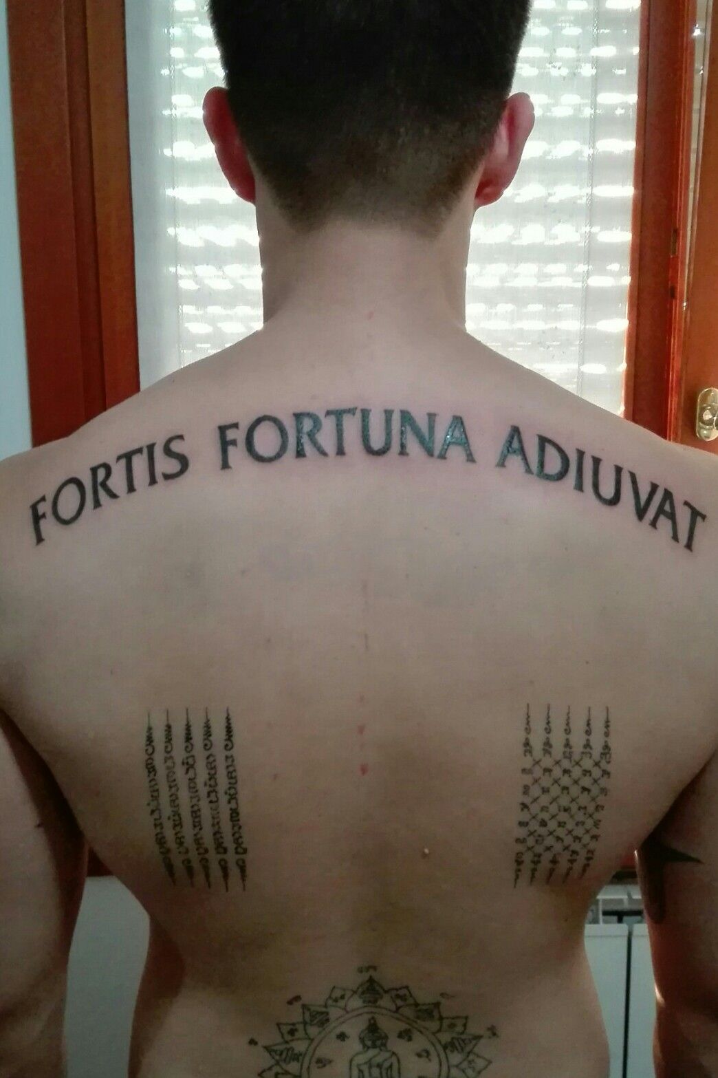 Small Tattoos on Twitter Latin phrase Fortis Fortuna Adiuvat tattoo  which literally translates to Fortune Favors httpstcoTi1watMGKA  httpstcoM8ZfYj1rXj  Twitter