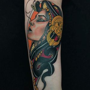 Lady Neo Traditional By Scott