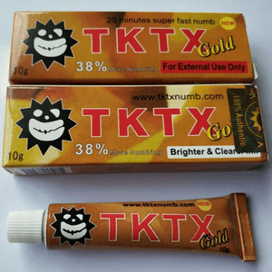 Tattoo gold tktx numbing cream, can numb 4-6 hours .