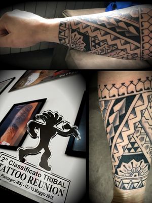 Marquesan free hand arm 
Second best tribal work tattoo reunion 2018
