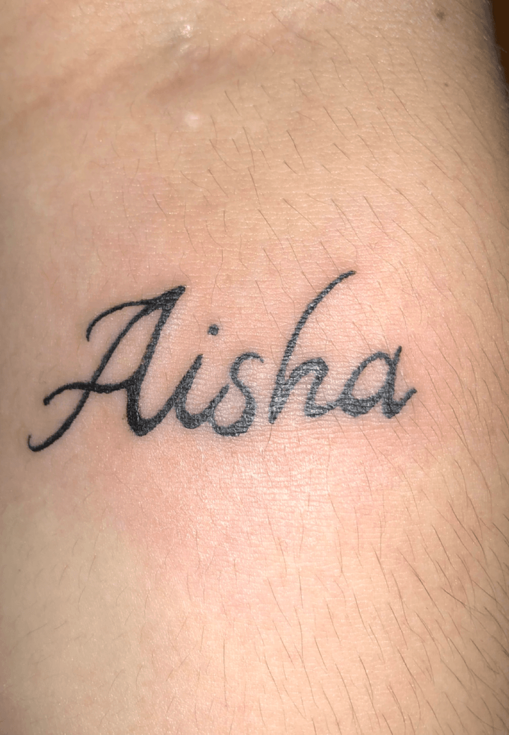 Aisha Name Tattoo  Name tattoo Tattoos Fish tattoos