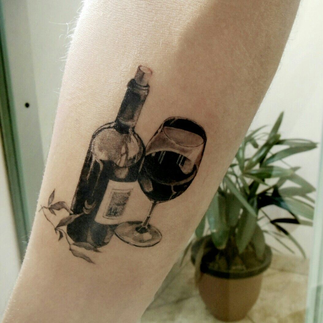 The Best BFF Tattoo For Friends Who Love Wine