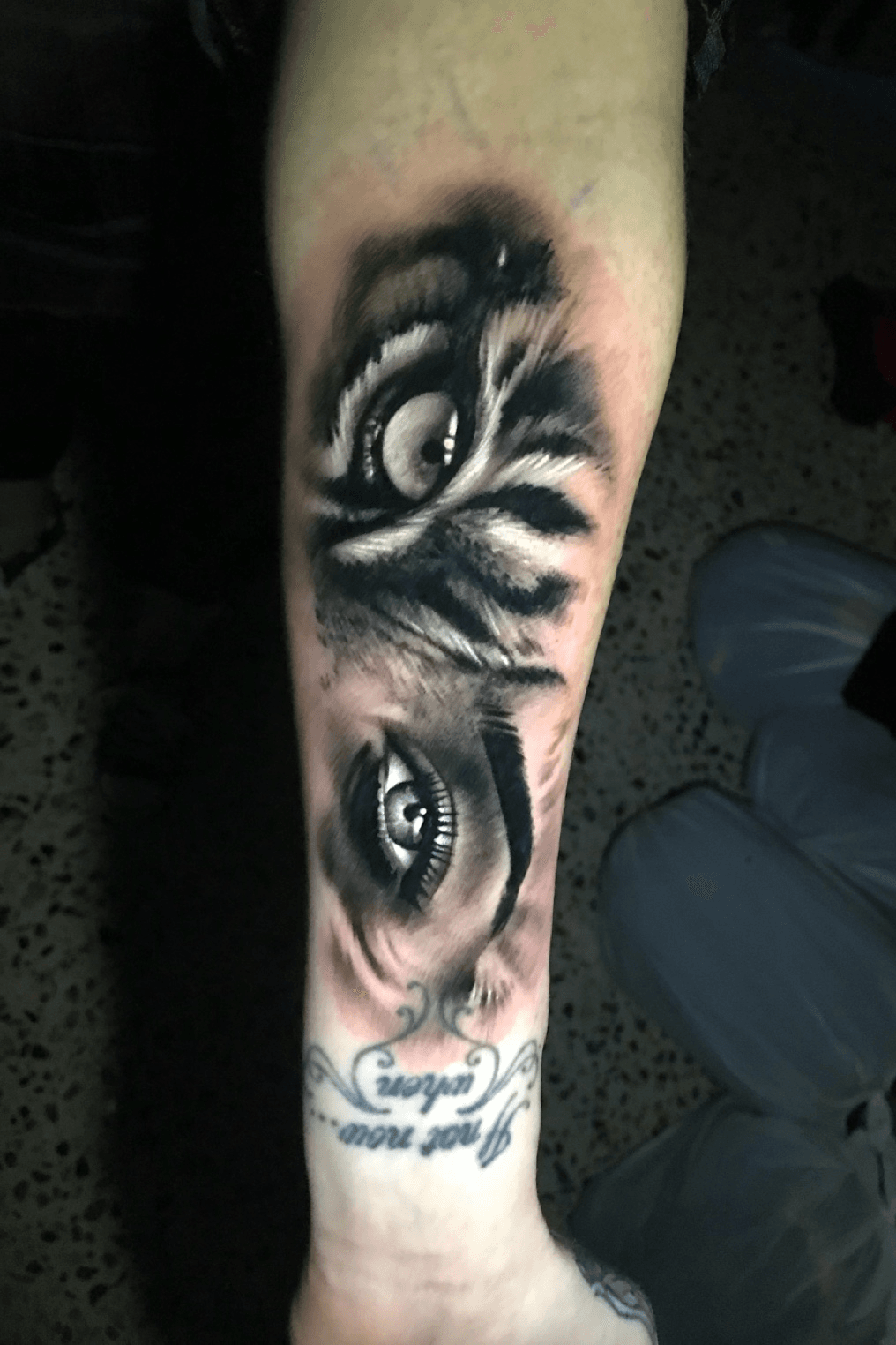 Tattoo uploaded by Jackson May • Tiger eye woman eye • Tattoodo