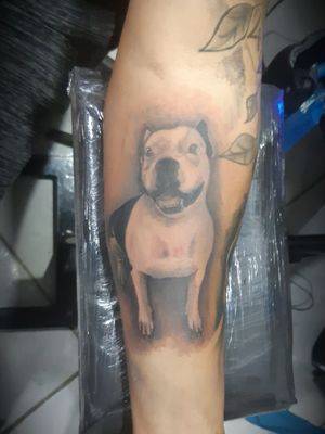 Dog #portrait, made in lacunainktattoo.