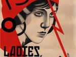 Ladies, Ladias Art Show Flier Art by Holly Ellis #HollyEllis #LadiesLadies #artshow #LadiesLadiesArtShow #elviaiannaccone #mfgallery