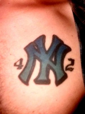 Tattoo uploaded by Ricky_Laureano • Yankees stadium traditional • Tattoodo