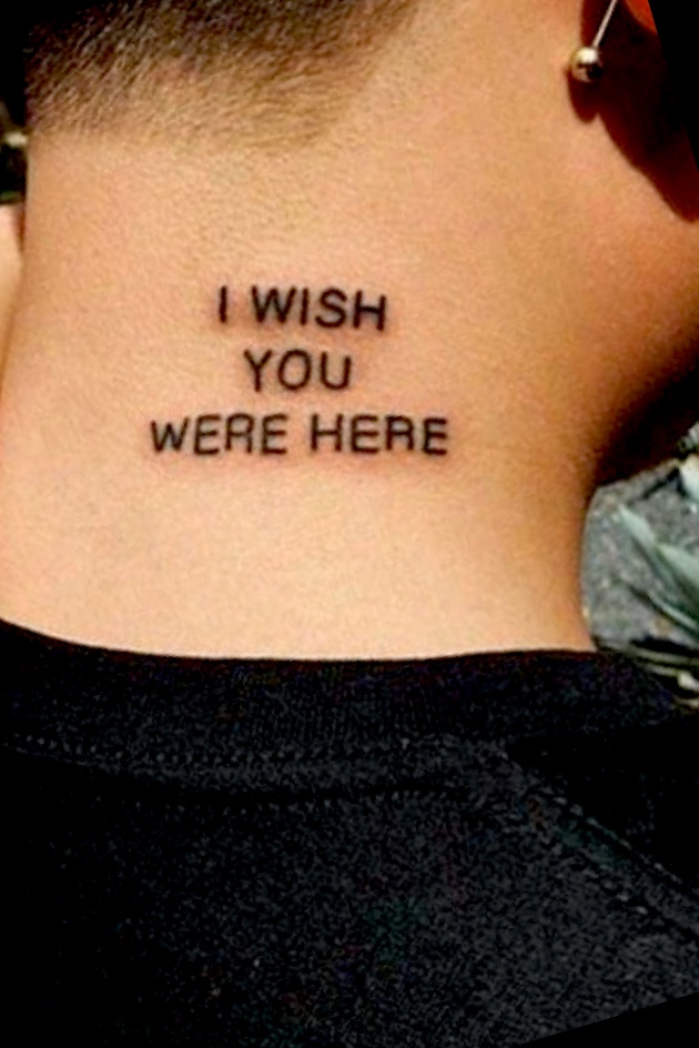 Tattoo Uploaded By Gavroche 75 Black Blackandgrey Necktattoo Neck Wishyouwerehere Tattoodo