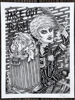 Ladies, Ladias Art Show Flier Art by Rose Whittaker #RoseWhittaker #LadiesLadies #artshow #LadiesLadiesArtShow #elviaiannaccone #mfgallery