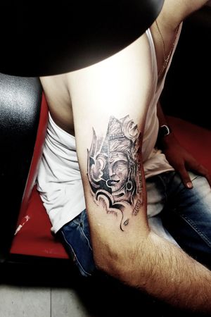 Tattoo by monk tattoos Kushalnagar