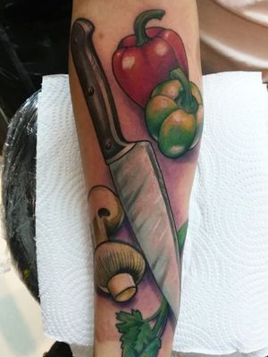 Chef Tattoo by Jenny