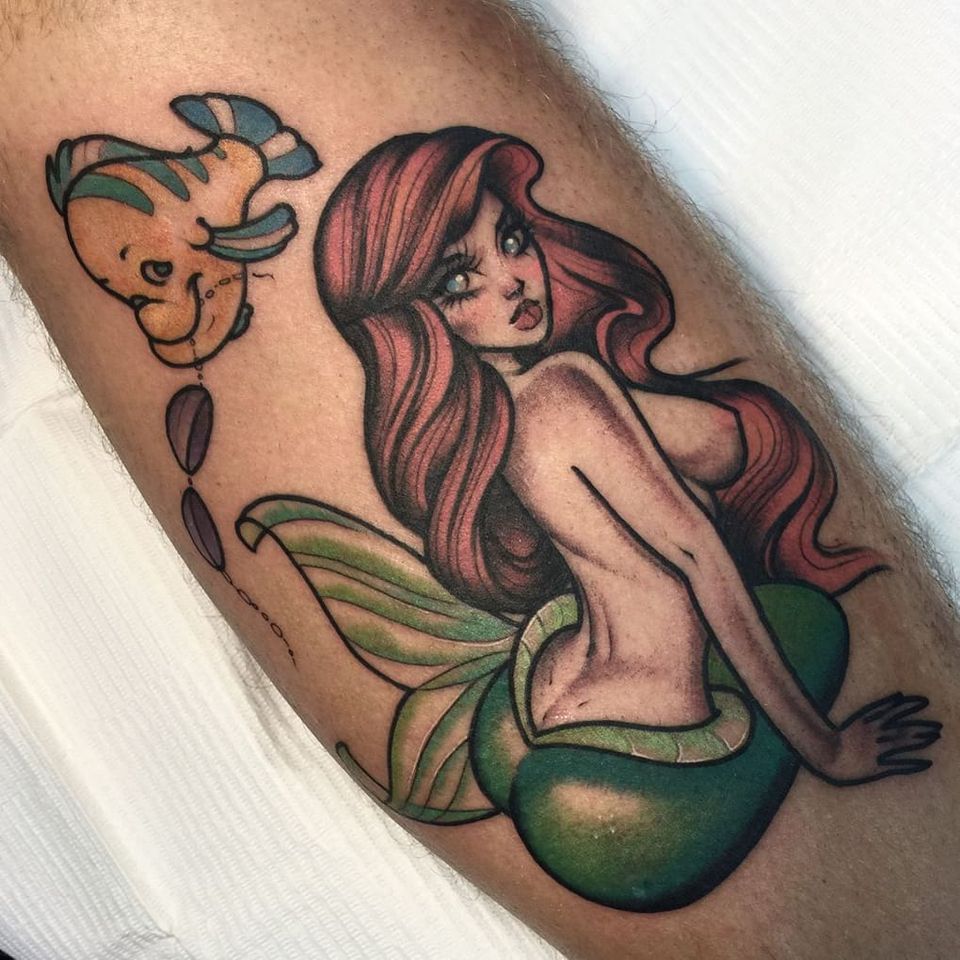 little mermaid quotes tattoo