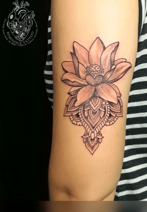 แนวนี้บ้างง :) Lotus & Mandala#Lotus #tattoos #Reminisce #Reminiscetattoo #Bangkoktattoo #Bangkok #Thailand