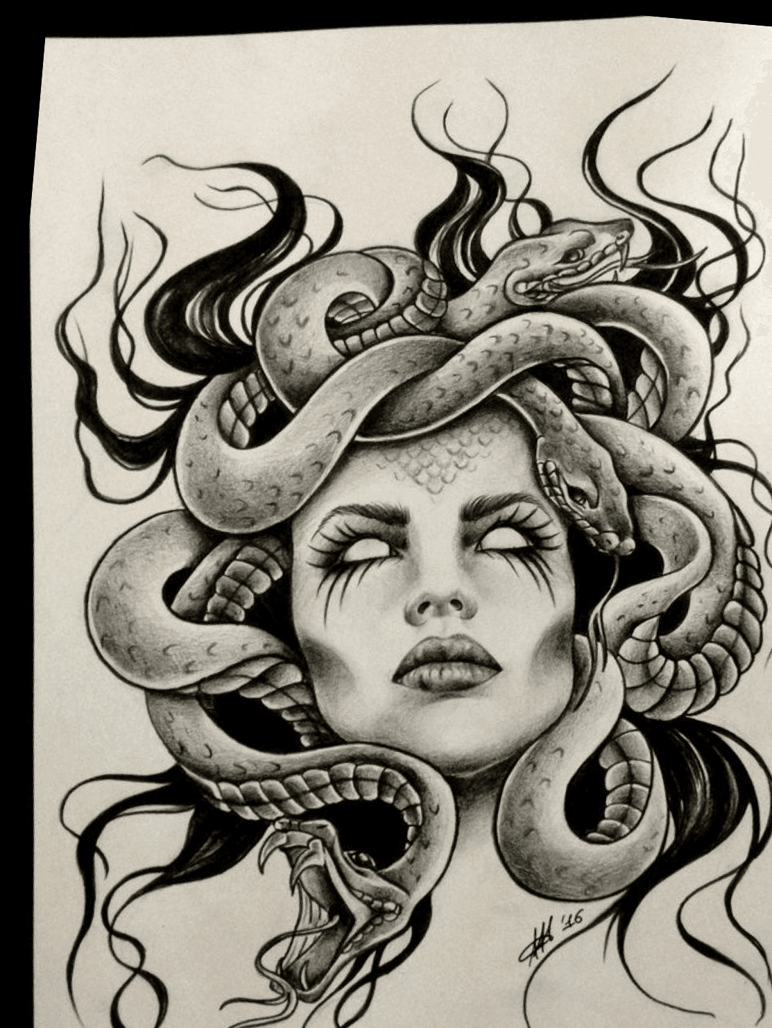 Medusa Gorgon Tattoo Sketch Medusa Gorgon Tattoo Design Medu - Inspire  Uplift