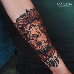Healed lion
