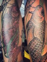 #tattooink #tattoo #tattoopalmira #eternalink #coverup #ink #koifish #koi 