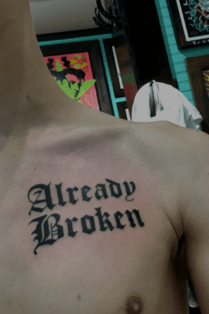 Peaky blinders “Already Broken” done by Matty Goldstien @ Mothership Tattoo in Athens, GA