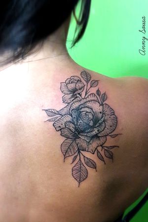 Floral Tattoo (Cover Up)