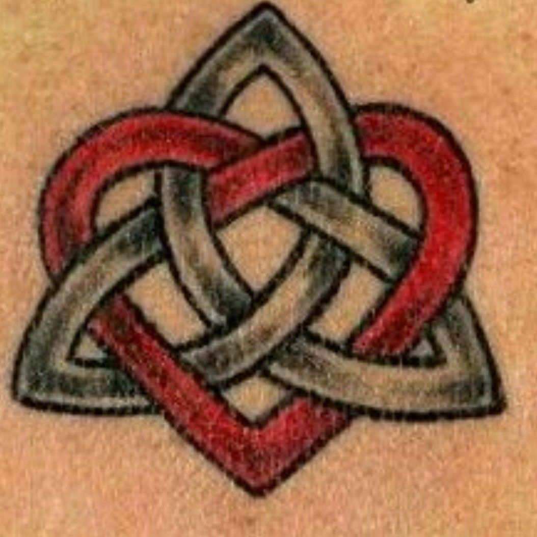 celtic knotadoption symbol done by Jordan Joyes at State of the Art  Tattooing in Winchester VA  rtattoos